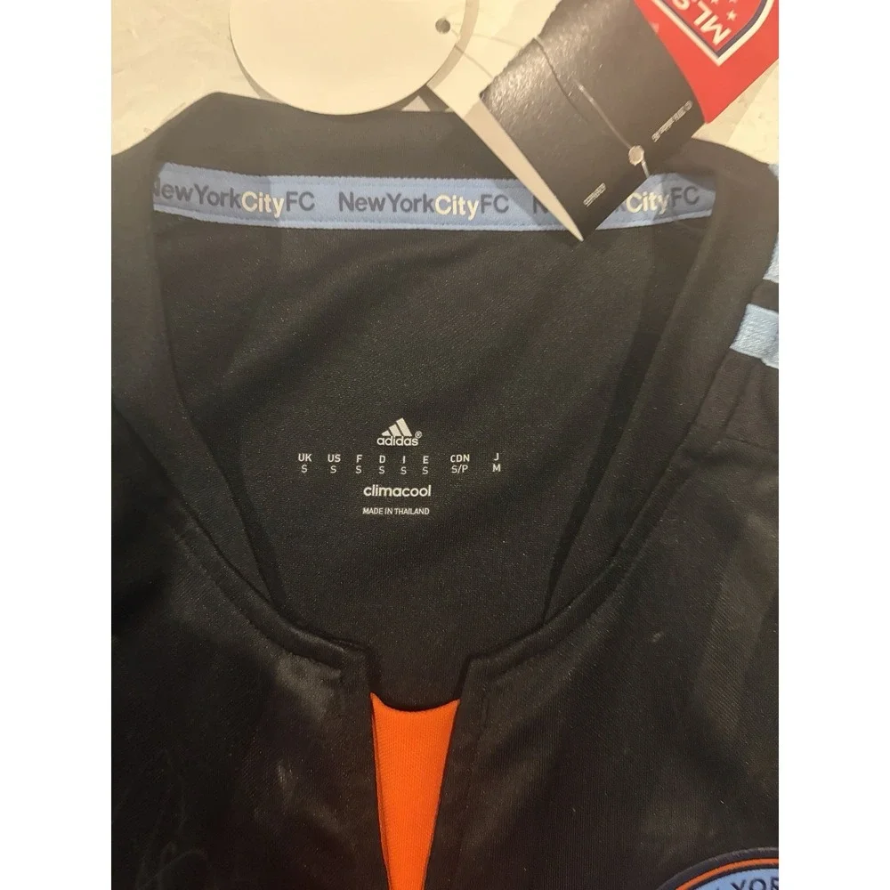 Adidas New York City FC 2015 Inaugural Mens S Away Jersey NYCFC Signed Autograph